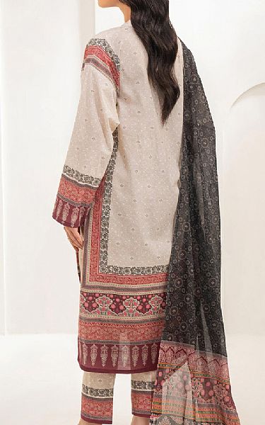 Limelight Grey/Black Slub Lawn Suit | Pakistani Lawn Dress in USA- Image 2