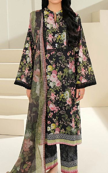 Limelight Black Lawn Suit | Pakistani Lawn Dress in USA- Image 1