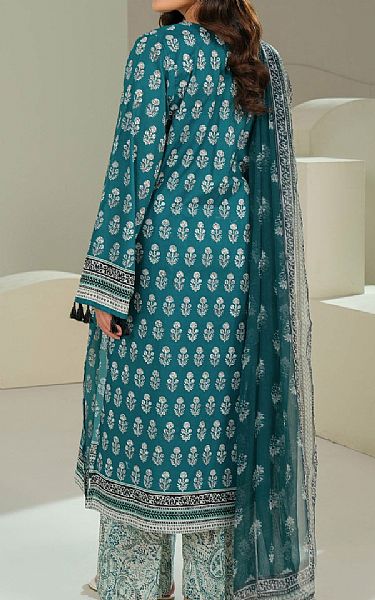 Limelight Teal Lawn Suit | Pakistani Lawn Dress in USA- Image 2