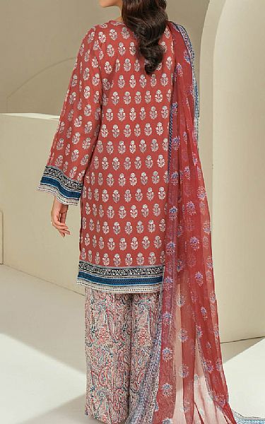 Limelight Pale Carmine Lawn Suit | Pakistani Lawn Dress in USA- Image 2