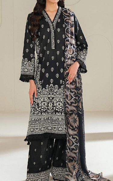 Limelight Black Lawn Suit | Pakistani Lawn Dress in USA- Image 1