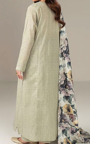 Limelight Light Green Khaddar Suit | Pakistani Winter Dresses in USA- Image 2