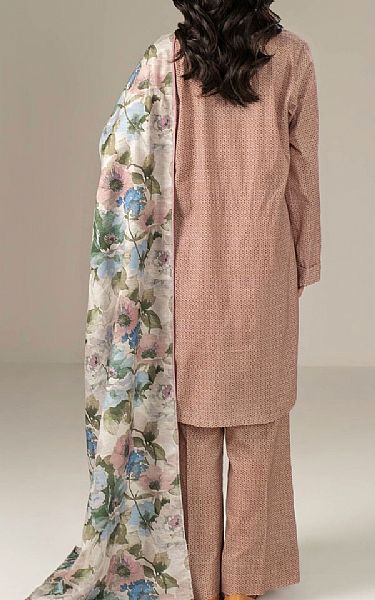 Limelight Pink Khaddar Suit | Pakistani Winter Dresses in USA- Image 2