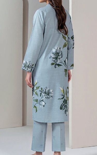 Limelight Light Blue Khaddar Suit (2 pcs) | Pakistani Winter Dresses in USA- Image 2