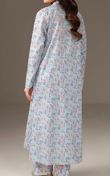 Limelight Light Blue Khaddar Suit (2 pcs) | Pakistani Winter Dresses in USA- Image 2