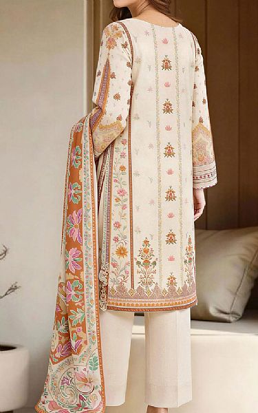 Limelight Ivory Lawn Suit | Pakistani Lawn Dress in USA- Image 2