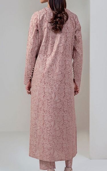 Limelight Oriental Pink Khaddar Kurti | Pakistani Winter Dresses in USA- Image 2