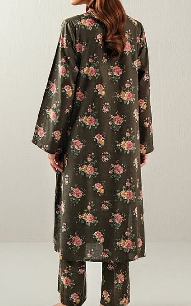 Limelight Lisbon Brown Khaddar Kurti | Pakistani Winter Dresses in USA- Image 2