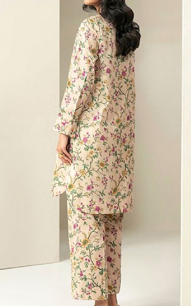 Limelight Ivory Khaddar Kurti | Pakistani Winter Dresses in USA- Image 2