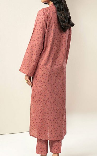 Limelight Light Coral Khaddar Kurti | Pakistani Winter Dresses in USA- Image 2