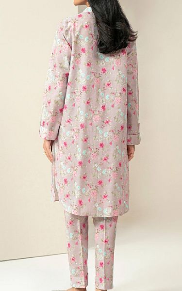 Limelight Light Grey Khaddar Kurti | Pakistani Winter Dresses in USA- Image 2