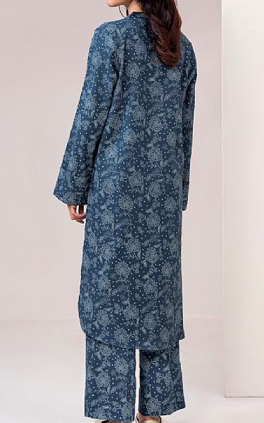 Limelight Pickled Bluewood Khaddar Kurti | Pakistani Winter Dresses in USA- Image 2