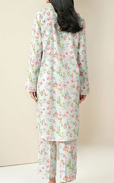 Limelight Light Blue Khaddar Kurti | Pakistani Winter Dresses in USA- Image 2