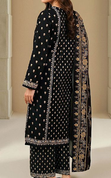 Limelight Black Khaddar Suit | Pakistani Winter Dresses in USA- Image 2