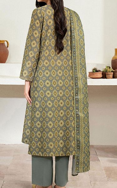 Limelight Grey/Green Khaddar Suit | Pakistani Winter Dresses in USA- Image 2