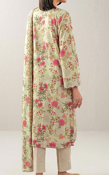 Limelight Light Green Khaddar Suit | Pakistani Winter Dresses in USA- Image 2