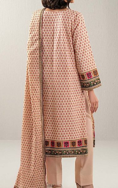 Limelight Peach Khaddar Suit | Pakistani Winter Dresses in USA- Image 2