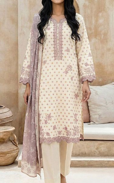 Limelight Off White Lawn Suit | Pakistani Lawn Dress in USA- Image 1