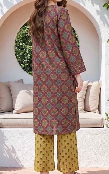 Limelight Plum Lawn Suit (2 Pcs) | Pakistani Lawn Dress in USA- Image 2