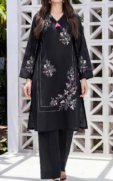 Limelight Black Lawn Kurti | Pakistani Lawn Dress in USA- Image 1