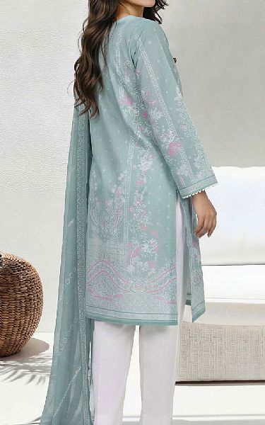 Limelight Turquoise Lawn Suit (2 Pcs) | Pakistani Lawn Dress in USA- Image 2