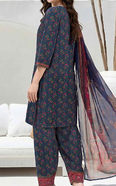 Limelight Blue Lawn Suit | Pakistani Lawn Dress in USA- Image 2