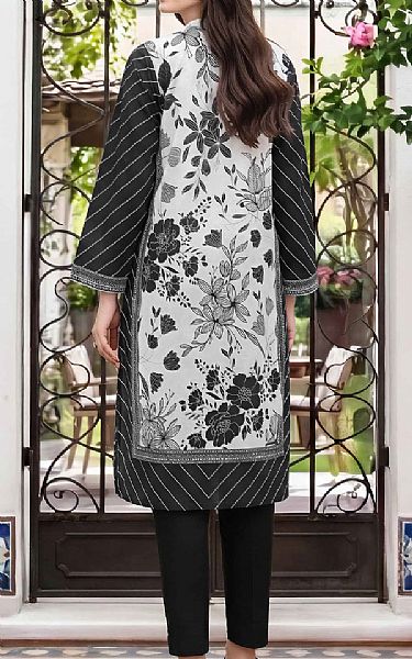 Limelight White/Blck Lawn Kurti | Pakistani Lawn Dress in USA- Image 2