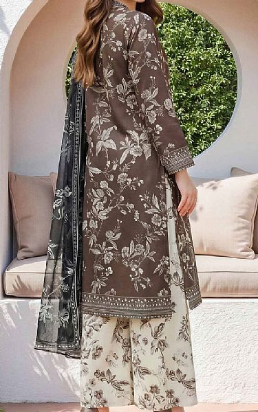 Limelight Brown Lawn Suit | Pakistani Lawn Dress in USA- Image 2