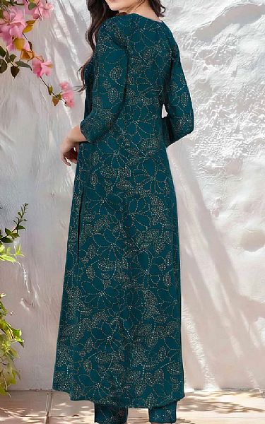 Limelight Teal Lawn Kurti | Pakistani Lawn Dress in USA- Image 2