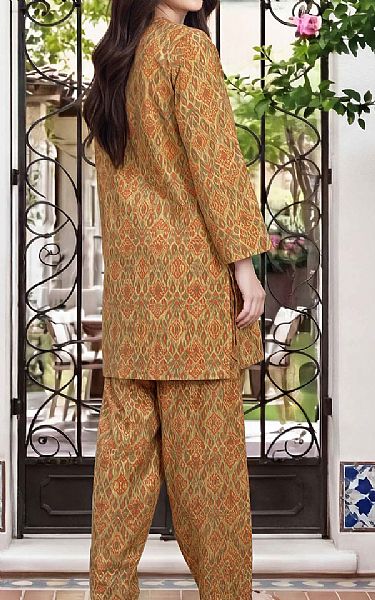 Limelight Mustard Lawn Kurti | Pakistani Lawn Dress in USA- Image 2