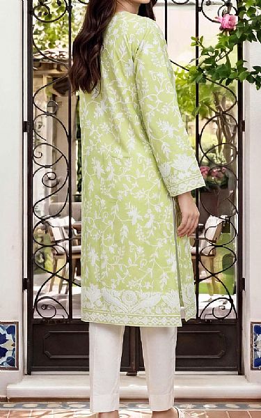 Limelight Light Green Lawn Kurti | Pakistani Lawn Dress in USA- Image 2