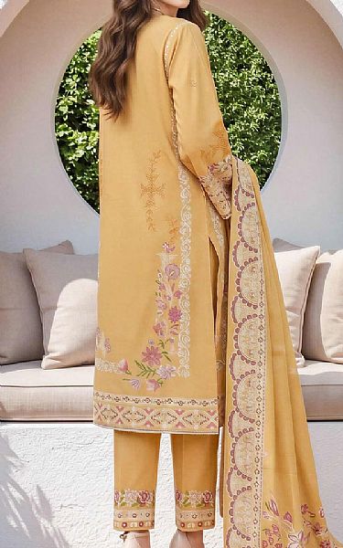 Limelight Sand Gold Lawn Suit | Pakistani Lawn Dress in USA- Image 2