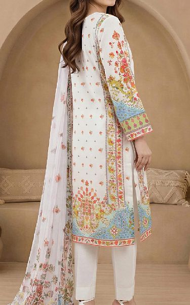 Limelight White Lawn Suit | Pakistani Lawn Dress in USA- Image 2