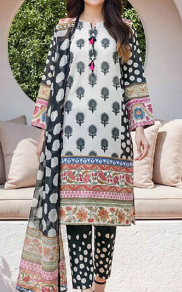 Limelight Black Lawn Suit | Pakistani Lawn Dress in USA- Image 1