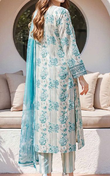 Limelight Turquoise Lawn Suit | Pakistani Lawn Dress in USA- Image 2