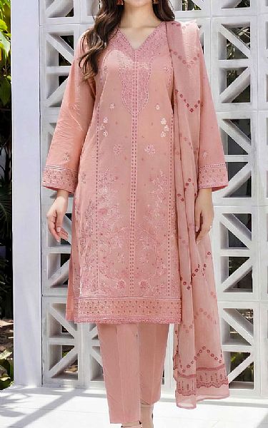 Limelight Tea Pink Lawn Suit | Pakistani Lawn Dress in USA- Image 1