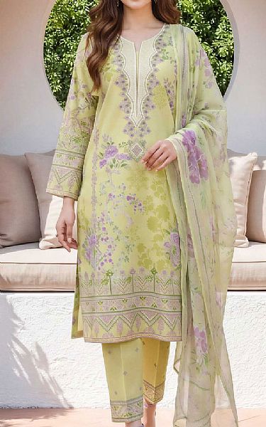 Limelight Lime Green Lawn Suit | Pakistani Lawn Dress in USA- Image 1