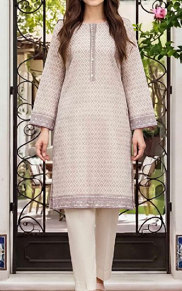 Limelight Pink Lawn Kurti | Pakistani Lawn Dress in USA- Image 1