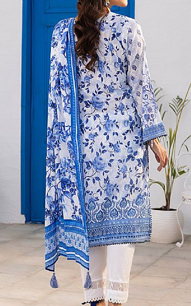 Lsm Blue Lawn Suit | Pakistani Lawn Dress in USA- Image 2