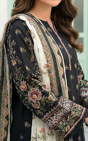Lsm Black Lawn Suit | Pakistani Lawn Dress in USA- Image 2