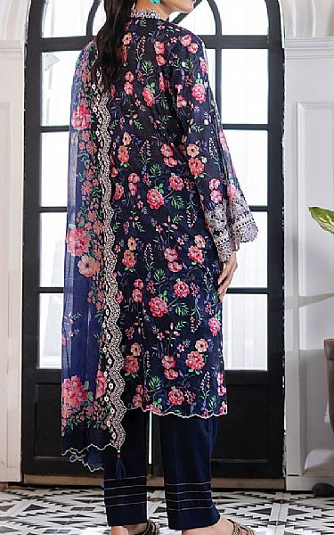 LSM Navy Lawn Suit | Pakistani Lawn Dress in USA- Image 2