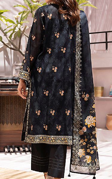 Lsm Black Lawn Suit | Pakistani Lawn Dress in USA- Image 2