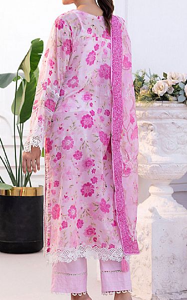 Lsm Pink Lawn Suit | Pakistani Lawn Dress in USA- Image 2