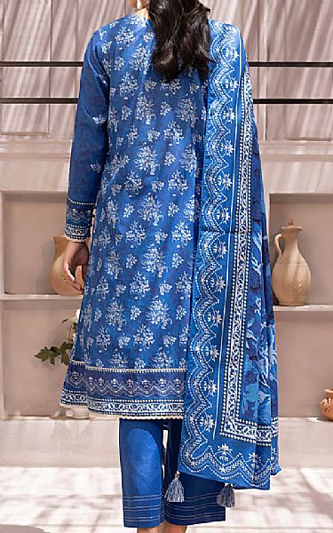 Lsm Blue Lawn Suit | Pakistani Lawn Dress in USA- Image 2