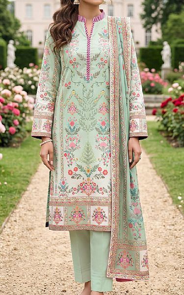 Lsm Sea Mist Lawn Suit | Pakistani Lawn Dress in USA- Image 1
