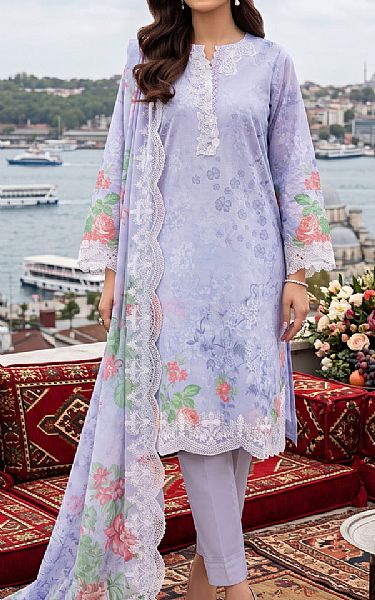 Lsm Languid Lavender Lawn Suit | Pakistani Lawn Dress in USA- Image 1