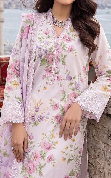 Lsm Pale Pink Lawn Suit | Pakistani Lawn Dress in USA- Image 2