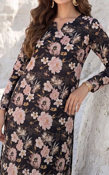 Lsm Black Lawn Suit (2 pcs) | Pakistani Lawn Dress in USA- Image 2