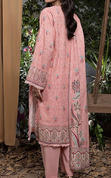 Lsm Pink Karandi Suit | Pakistani Winter Dresses in USA- Image 2