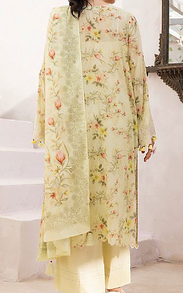 Lsm Thistle Green Lawn Suit | Pakistani Lawn Dress in USA- Image 2